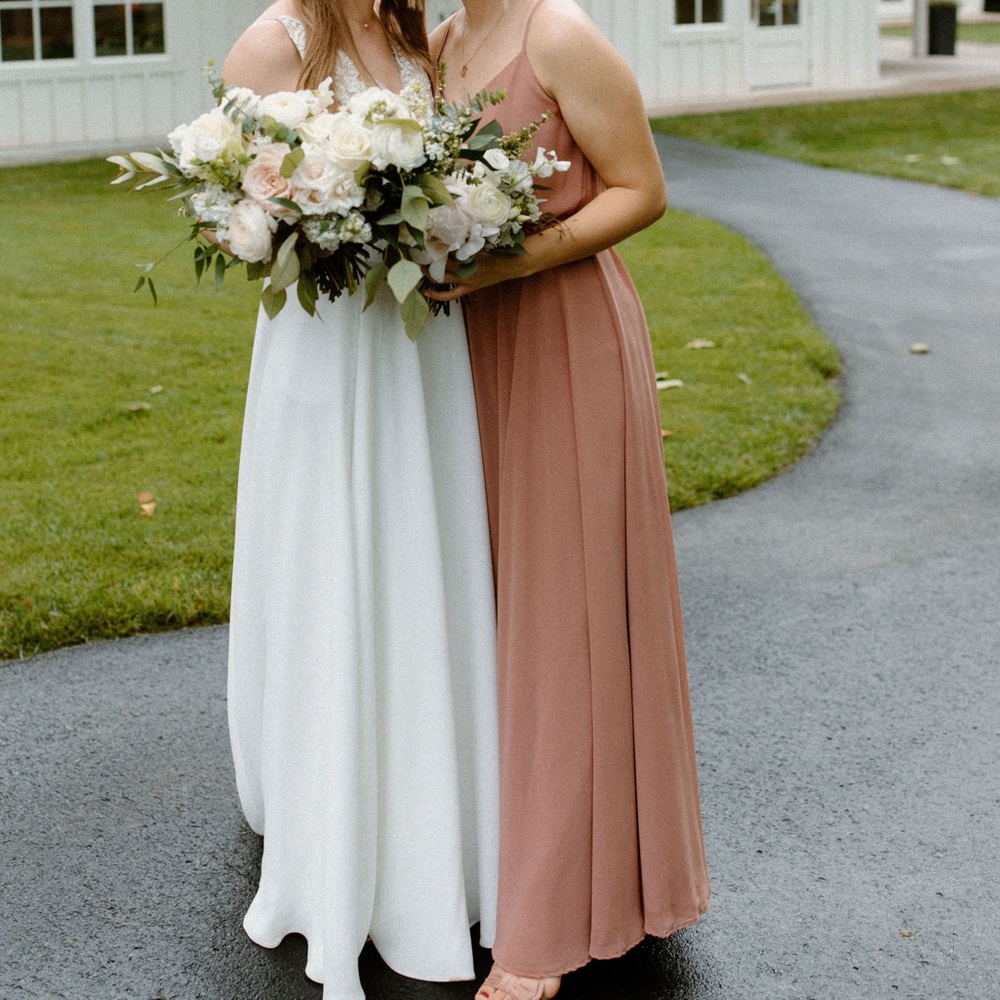 Revelry Dusty Rose Bridesmaid Dress